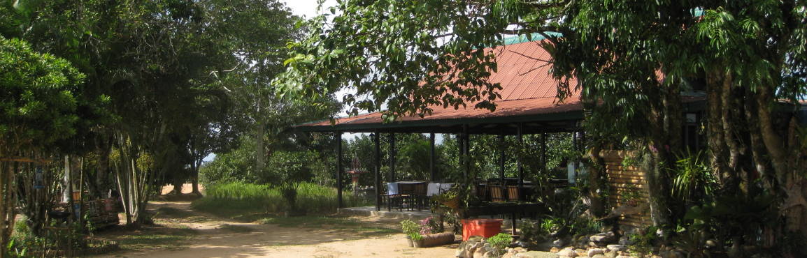 The restaurant at the camp ground.