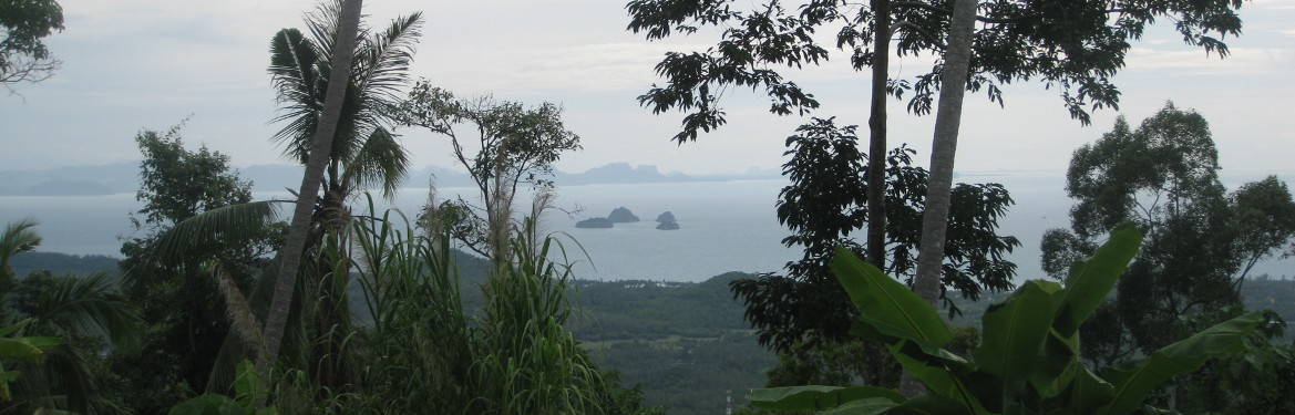 Stunning view over west Samui, 5 islands and main land.