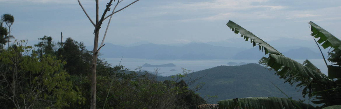 View over the south- west corner of Koh Samui.
