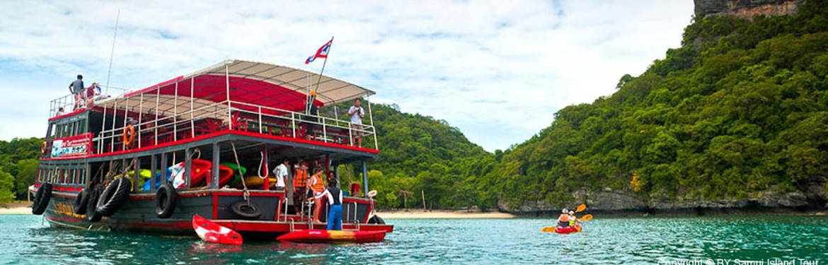 Kayaking at Ang Thong Marine Park